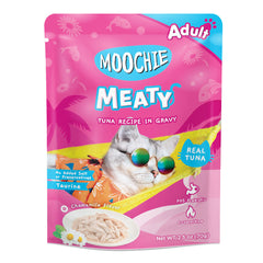 Moochie Cat Food Tuna Recipe In Gravy Pouch