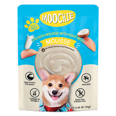 Moochie Dog Mousse - Chicken With Goat Milk Pouch