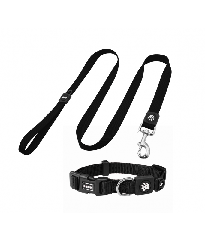 DOCO® Signature Nylon Collar+Nylon Leash - 4ft