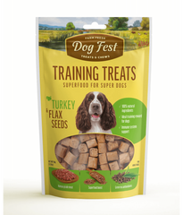 Dog Fest Training Treats Turkey & Flax Seeds 90g