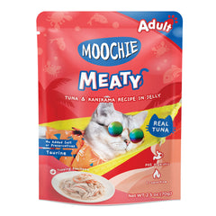 Moochie Cat Food Tuna & Kanikama Recipe In Jelly Pouch