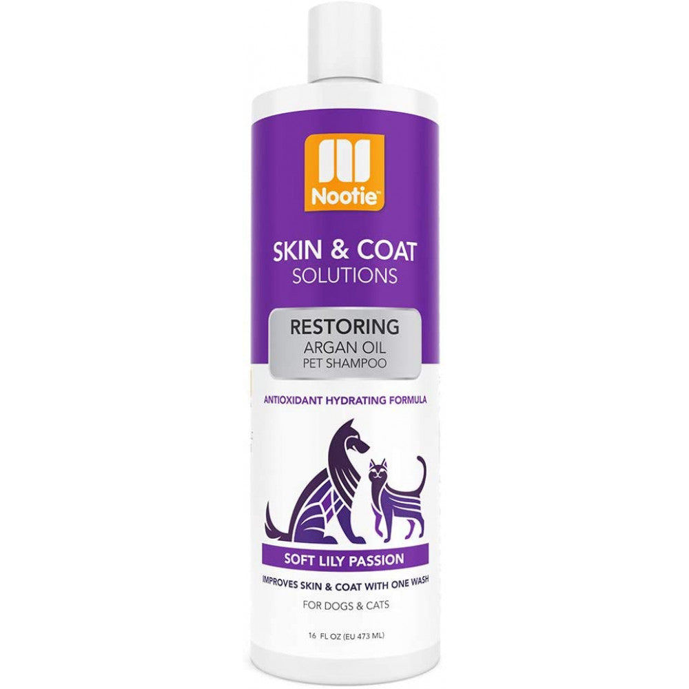 Nootie Restoring Argan Oil Shampoo - Soft Lilly Passion 16oz