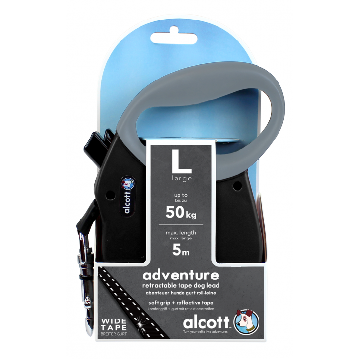 Adventure Retractable leash - 5m - Large