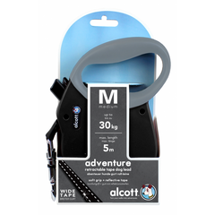 Alcott Adventure Retractable Leash -  5m - Medium
