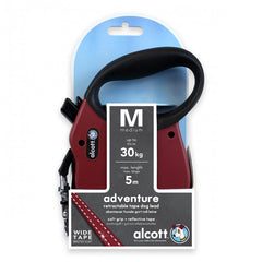 Alcott Adventure Retractable Leash -  5m - Medium